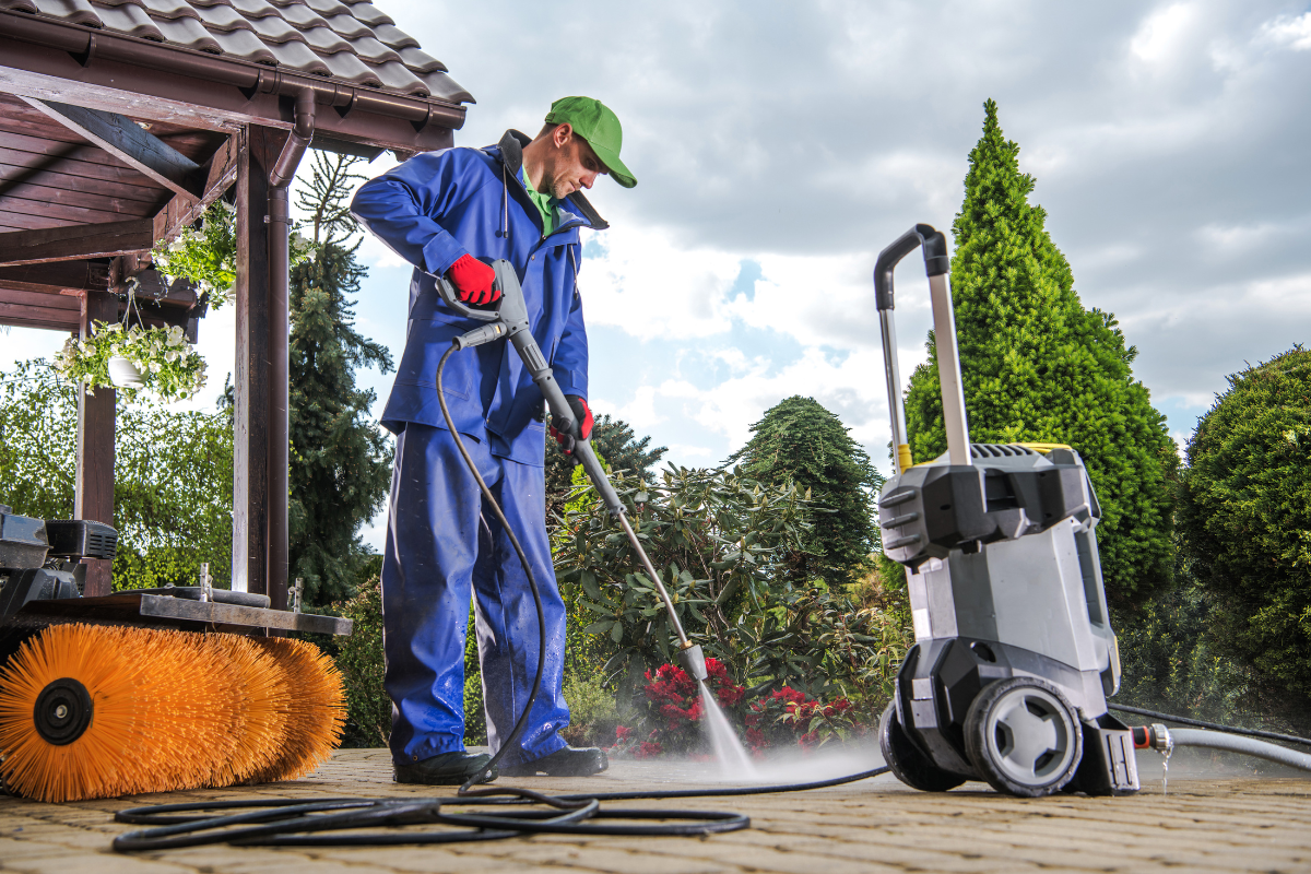 Professional pressure washing services Atlas MI Wipeout Pressure Washing & Staining