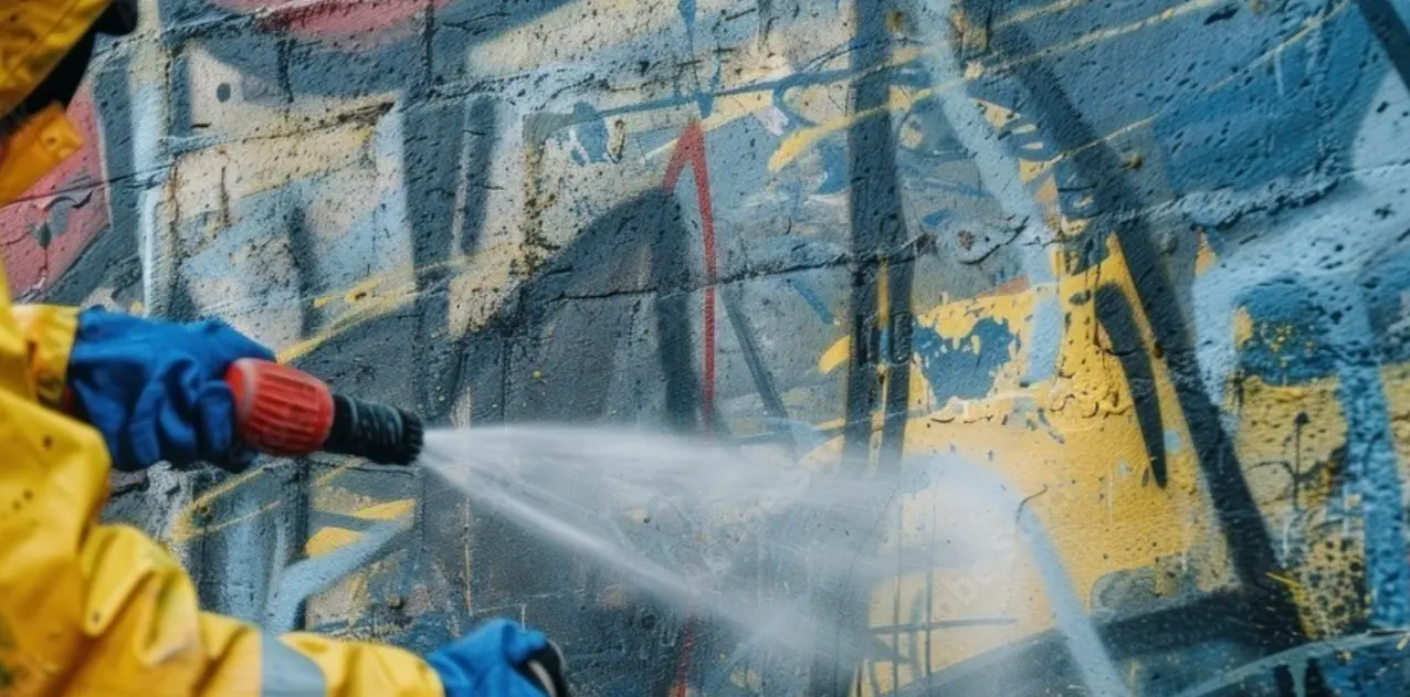 Wipeout Pressure Washing & Staining provides expert graffiti removal in Grand Blanc, MI