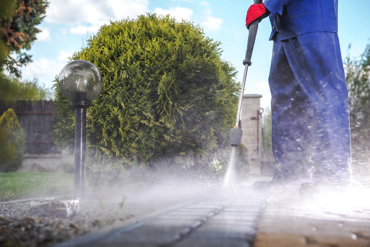 Deck repair, deck staining, and deck cleaning services in Linden Michigan by Wipeout Pressure Washing & Staining